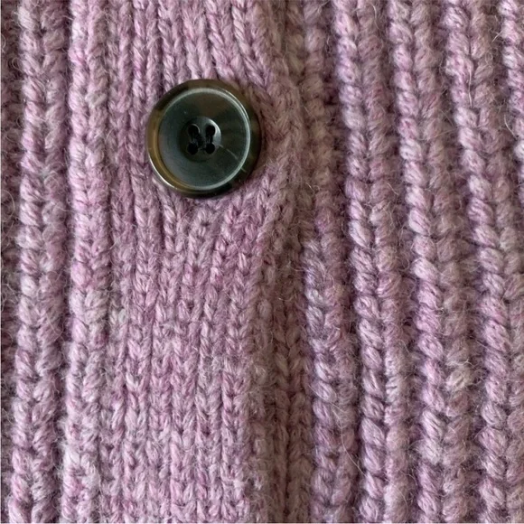 Anthropologie Alpaca Sweater velvet by graham spencer Abbott cardigan XS NEW - Picture 8 of 14